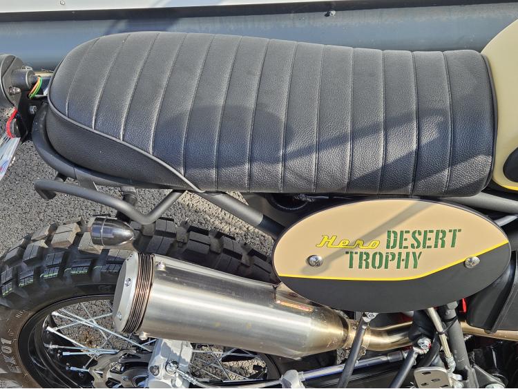  HERO 125 Désert trophy permis auto + formation 7h00